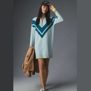 Maeve Varsity Sweater Dress